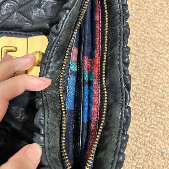 Marc by Marc Jacobs Dreamy Letter Embossed Crossbody Bag - Black leather - Picture 9 of 16